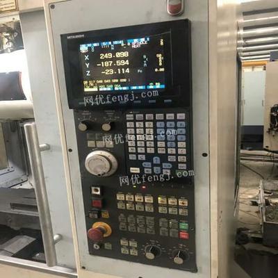 广东韶关闲置低价转让 二手台湾绮发VF-500钻攻中心与工业机床控制设备